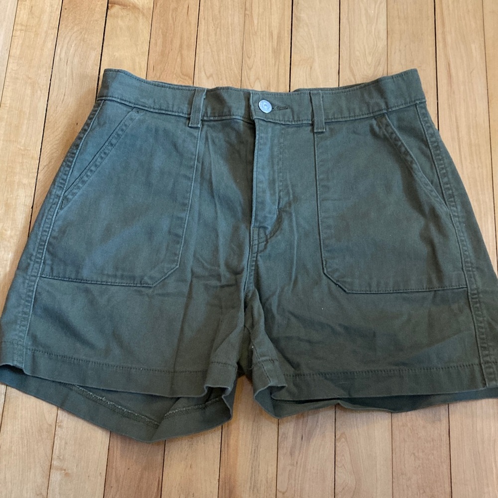 Levi's Olive Green Cargo Utility Shorts